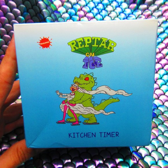 New Rugrats Reptar On Ice Kitchen Timer Nick Box Winter 2018 EXCLUSIVE - Picture 1 of 9